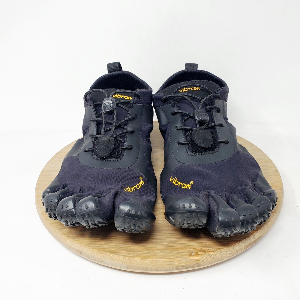 Vibram Fivefingers V-Alpha Shoe Women 41 Black Megagrip Trail Minimalist Sneaker